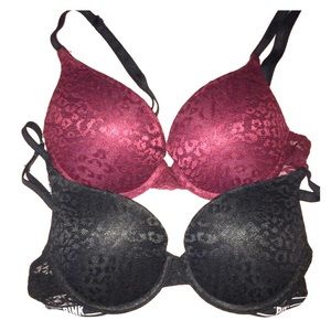 Lace push up bras
